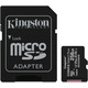 Карта памяти Memory card microSD 256GB Kingston Canvas Select Plus SDXC UHS-1 A1 Class 10, Retail + Adapter SD