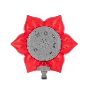 Дощувальний пристрій восьмипозиційний на базі "квітка", для восьми різних площ поливу INTERTOOL GE-0072