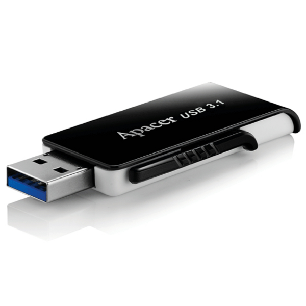 Флеш-накопитель USB3.2 32GB Apacer AH350 Black (AP32GAH350B-1)