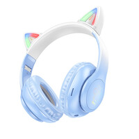 Навушники Hoco W42 Cat Ear Blue