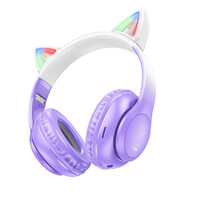 Навушники Hoco W42 Cat Ear Violet