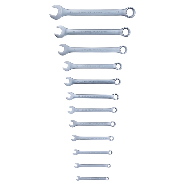 Ключі ріжково-накидні 12шт 6-22мм CrV SIGMA (6010121)