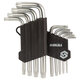 Ключі TORX 9шт T10-T50 CrV (короткі з отвором) SIGMA (4022211)