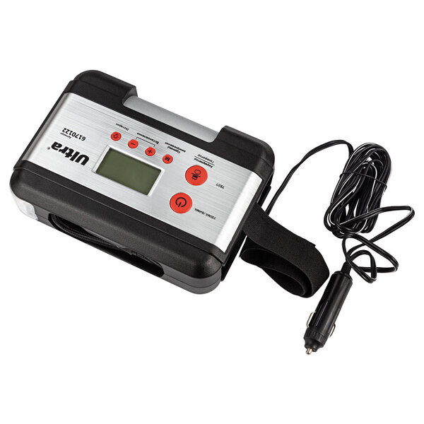 Компресор автомобільний з електронним дисплеєм 12В 180Вт 10А 45л/хв 10бар ULTRA (6170122)