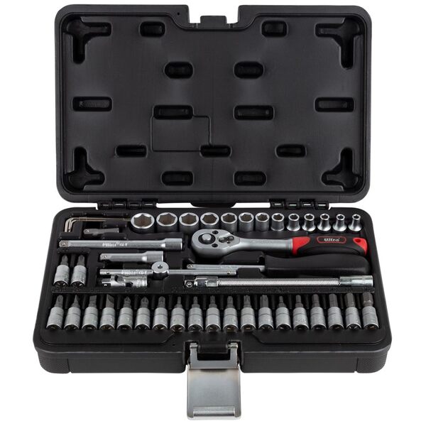 Набір насадок торцевих і біт 1/4 46шт CrV Taiwan ULTRA (6003162)