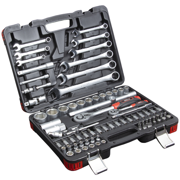 Набір насадок торцевих і біти 1/4, 1/2 82шт CrV ULTRA (6001142)