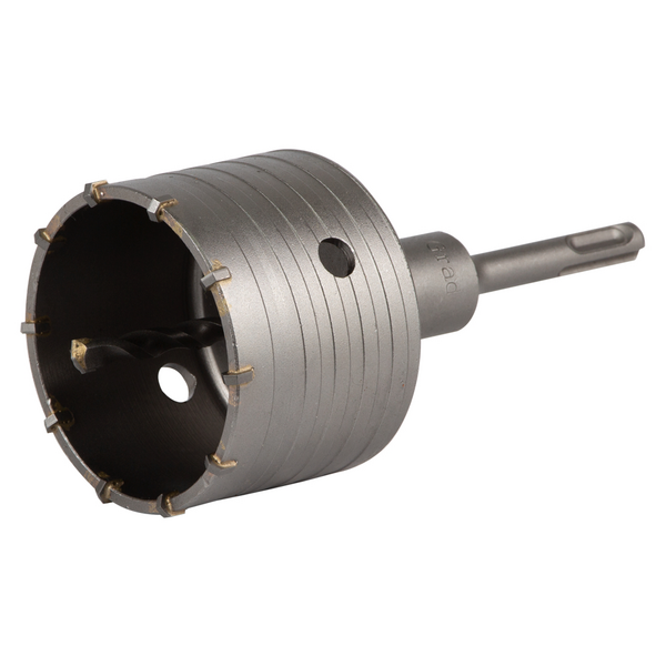 Коронка по бетону Ø80×70мм 10 зубців + хвостовик 110мм SDS-plus GRAD (1514405)