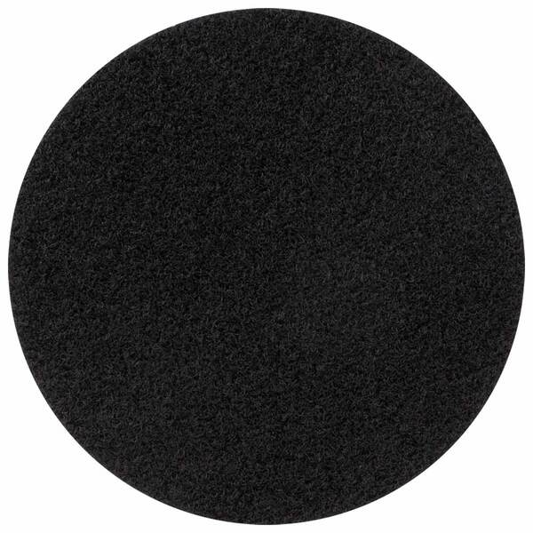 Круг зачистний з нетканого абразиву (корал) Ø125мм на липучці синій середня жорсткість SIGMA (9176211)