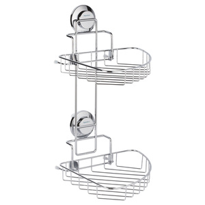 Кошик на вакуумних присосках подвійний s38 212×252×373мм AQUATICA (9783832)