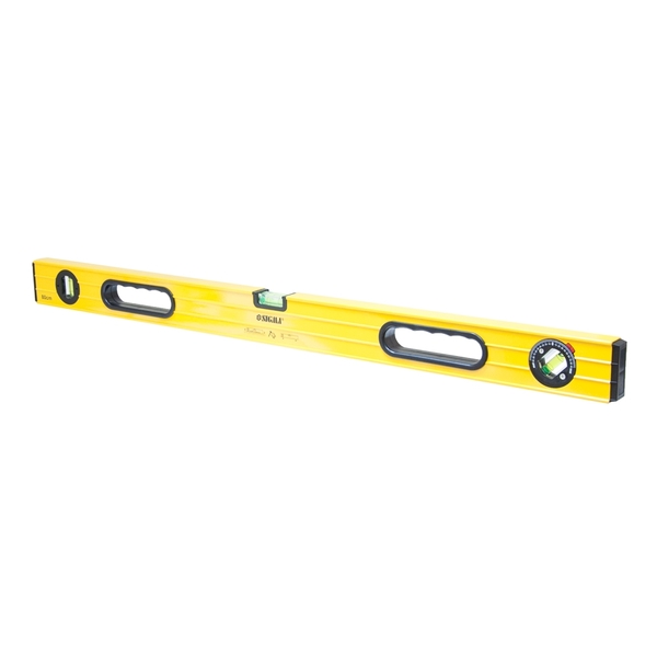 Рівень з поворотною капсулою, 2 рукоятки 80см SIGMA (3723081)