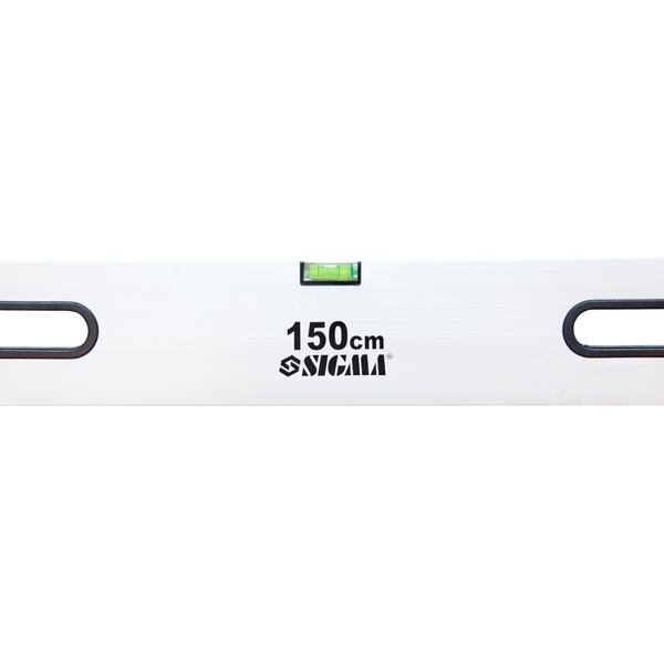 Правило-рівень 2 капсули, вертикальний і горизонтальний з ручками Profi 1500мм SIGMA (3712151)