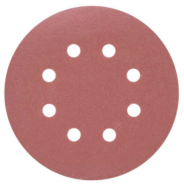 Шліфувальний круг 8 отворів Ø125мм P240 (10шт) SIGMA (9122711)