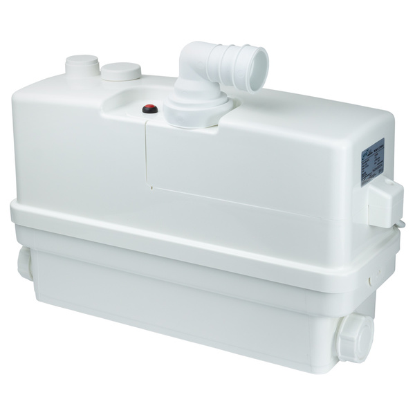 Фекальний насос (каналізаційна станція) LEO 0.6кВт Hmax 8.5м Qmax 110л/хв 3 входи (776918)