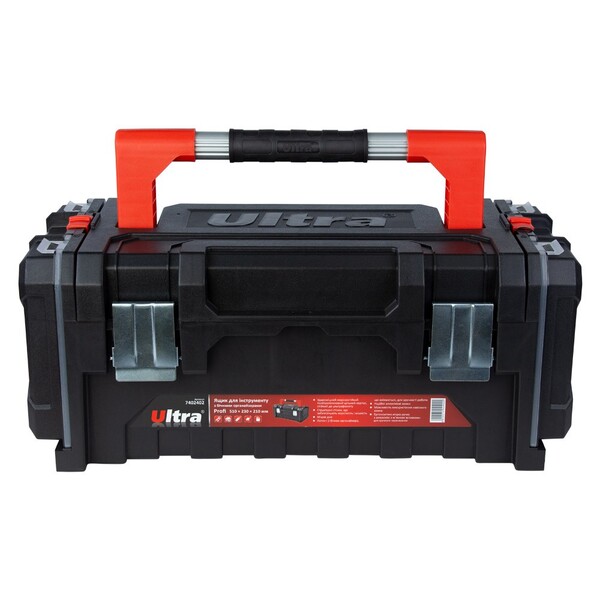 Ящик для інструменту з бічними органайзерами Profi 510×230×210мм ULTRA (7402402)