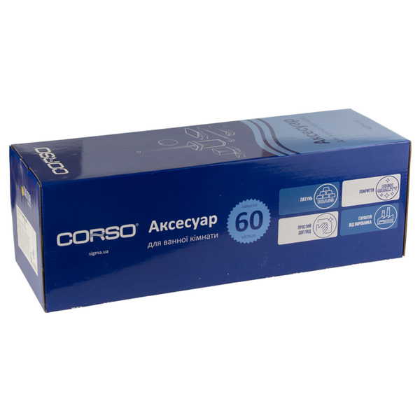 Йоршик для унітазу GARDA 350×140×106мм CORSO (W) (9680552)