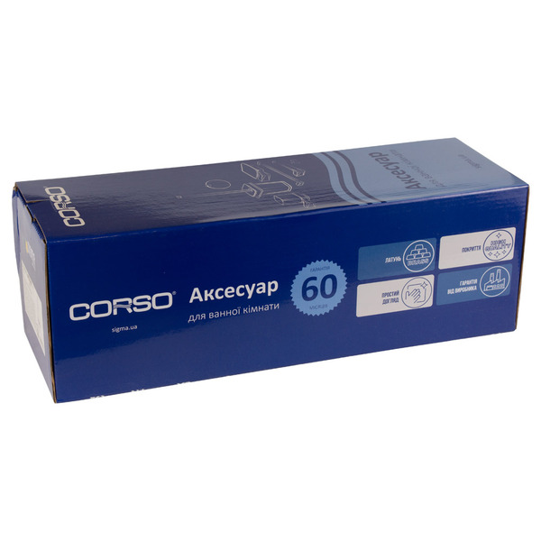 Йоршик для унітазу ARNO 352×145×119мм CORSO (9687916)