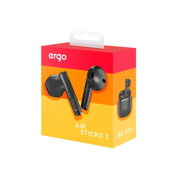 Наушники ERGO BS-740 Air Sticks 2 Черный