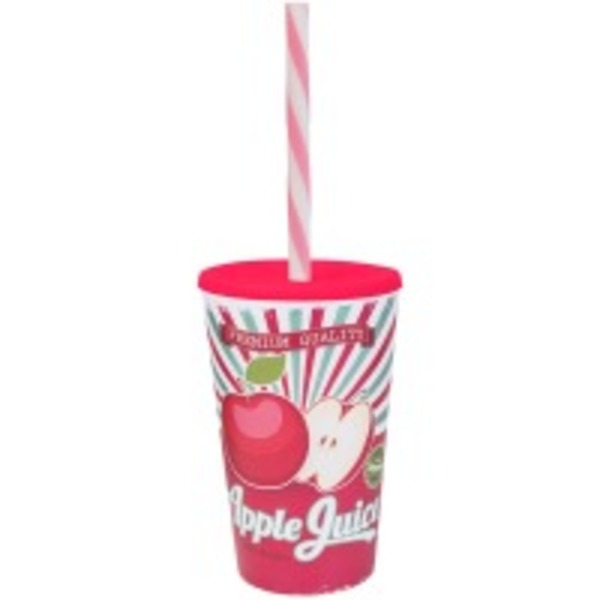 Контейнер пл. HEREVIN СТАКАН З/ТР Apple Juice плоск. кршк. 0.65 л пл. (161948-026)