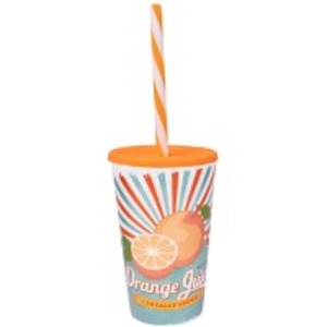 Контейнер пл. HEREVIN СТАКАН З/ТР Orange Juice плоск. кршк. 0.65 л пл. (161948-028)