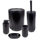 Кух.прилад HEREVIN Set-Black д/ванної 5 шт. (162240-012)