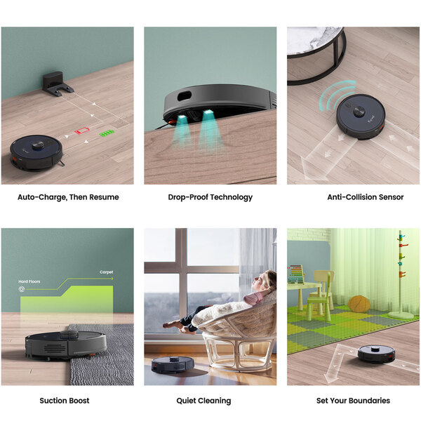 Робот-пилосос з вологим прибиранням Kyvol Cybovac L30