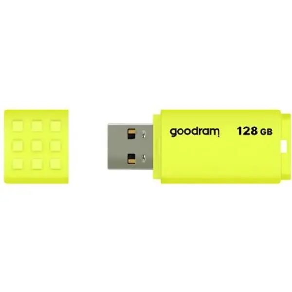 USB-Флешка USB 2.0 128GB Goodram UME2 Yellow (UME2-1280Y0R11)