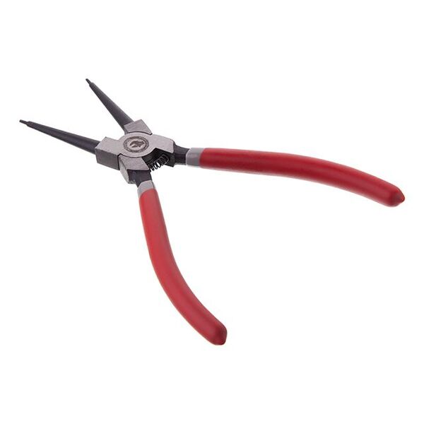 Щипці для зняття стопорних кілець прямі на стискання 180 мм INTERTOOL HT-7011