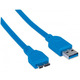 Кабель USB3.0  AM-microBM, 1.0 м, Manhattan