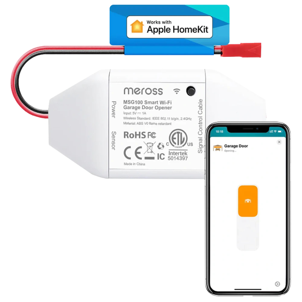 Розумний пристрій відкриття гаражних дверей Meross MSG100HK(EU)