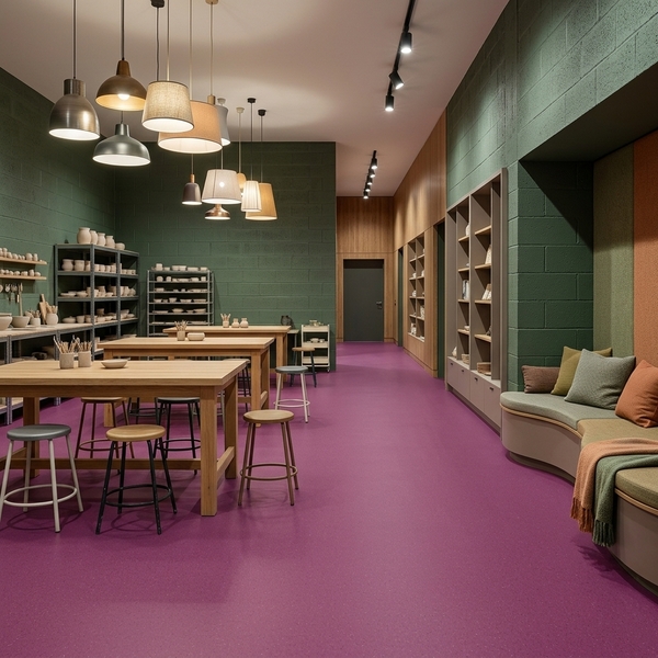 Линолеум Tarkett Eclipse Premium RED PURPLE 0776