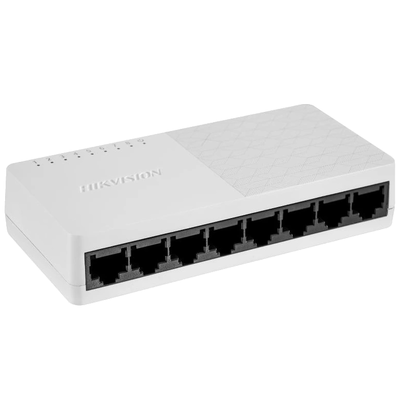 Комутатор 8 портів некерований Hikvision DS-3E0108D-O