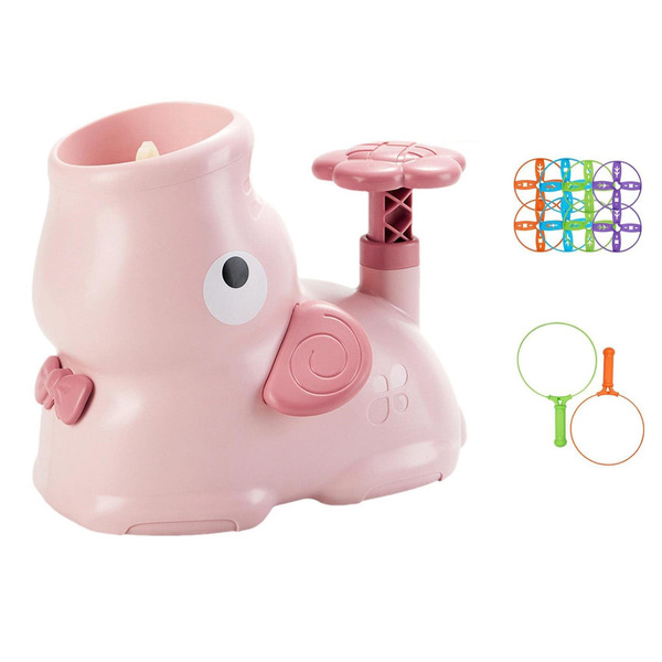 Детская Іграшка с летающими тарелками Beiens Слоник (206pink) розовый