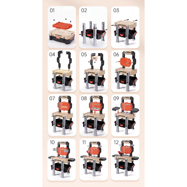 Дитячий ігровий набір Beiens Майстерня (ВН7128А)