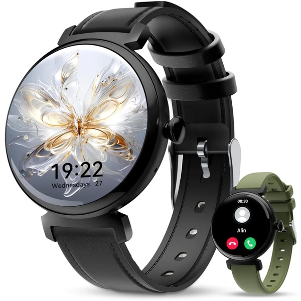 Годинник Oukitel BT30 Black with black and green belt