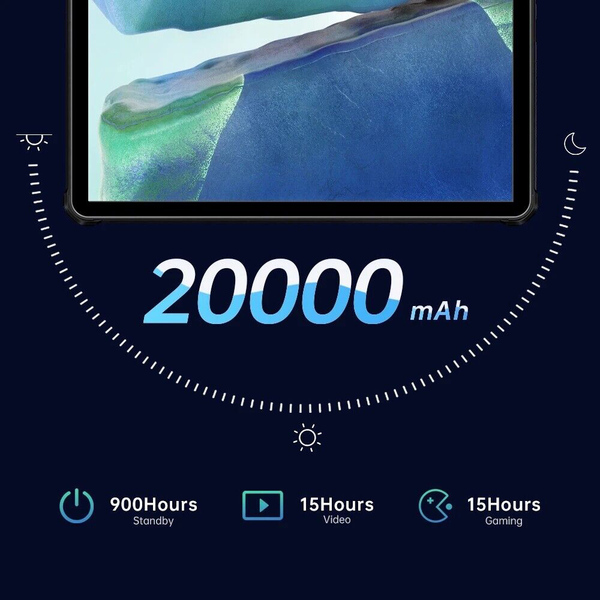 Планшет Oukitel RT6 NFC 8/256GB 4G Dual Sim Black (6931940750233)