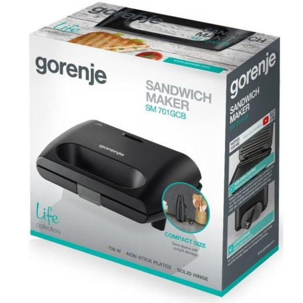 Бутербродниця Gorenje SM 703 GCB (SW-008)