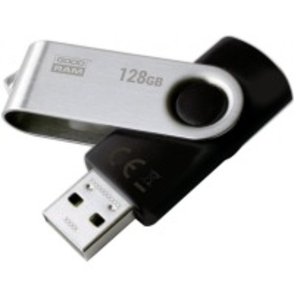 USB-Флешка USB 2.0 128GB Goodram UTS2 (Twister) Black (UTS2-1280K0R11)