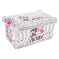 Корзина VIOLET HOUSE 0647 DECOR TEDDY з/кр. 10 л (0647 DECOR TEDDY с/кр. 10 л)