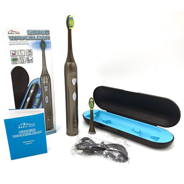 Зубна щітка Media-Tech SONIC WAVECLEAN MT6510