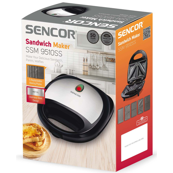 Бутербродниця SENCOR SSM 9510SS