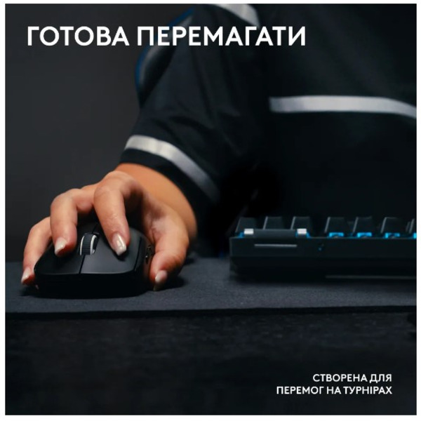 Миша Logitech G Pro X Superlight 2 Black (910-006630)