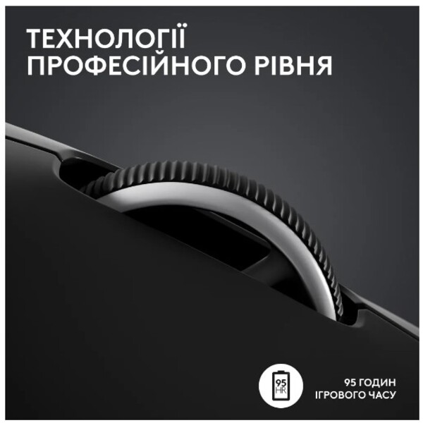 Миша Logitech G Pro X Superlight 2 Black (910-006630)