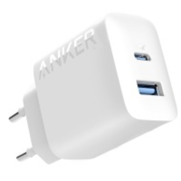 Сетевое зарядное устройство Anker PowerPort 312 White, 20 W USB Type-C (A2348G21)