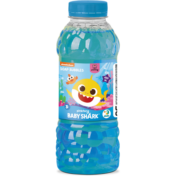Бульбашки мильні Mega Bubbles з тарілкою. Baby Shark 450 мл