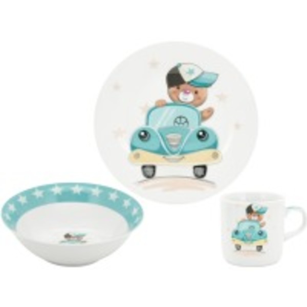 Набор посуды дит. Limited Edition LITTLE DRIVER /3 пр. короб (C672)