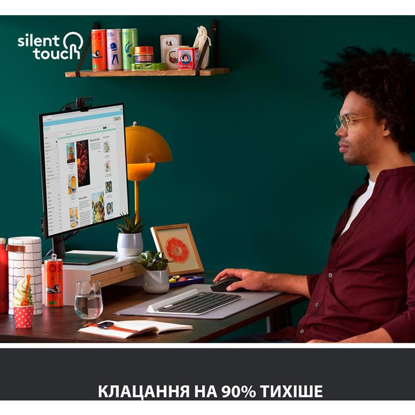 Мышь беспроводная Logitech Signature M650 L Graphite (910-006236)