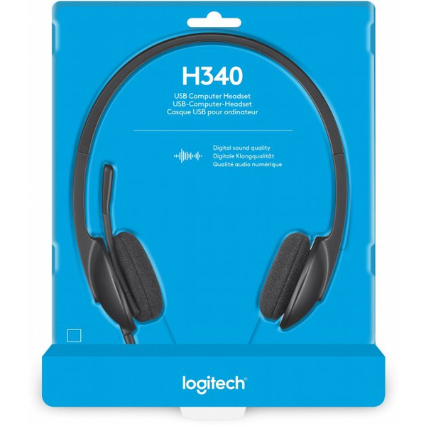 Навушники Logitech H340 USB (981-000475)