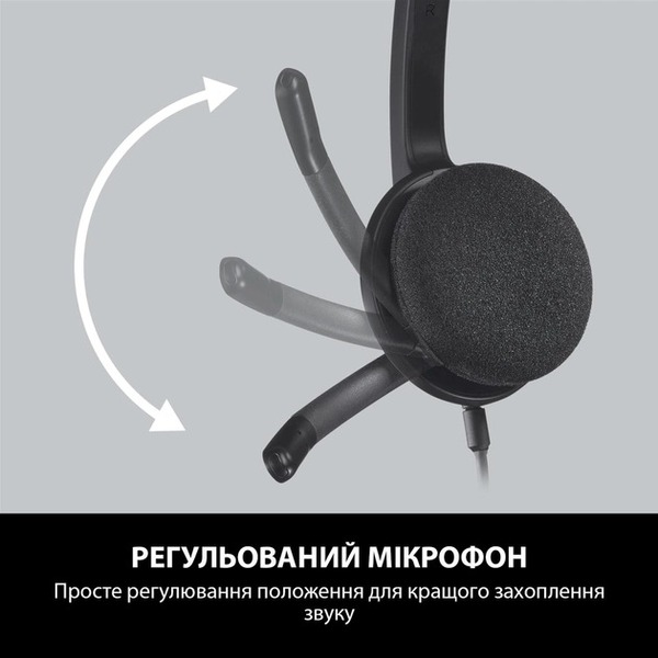 Навушники Logitech H340 USB (981-000475)