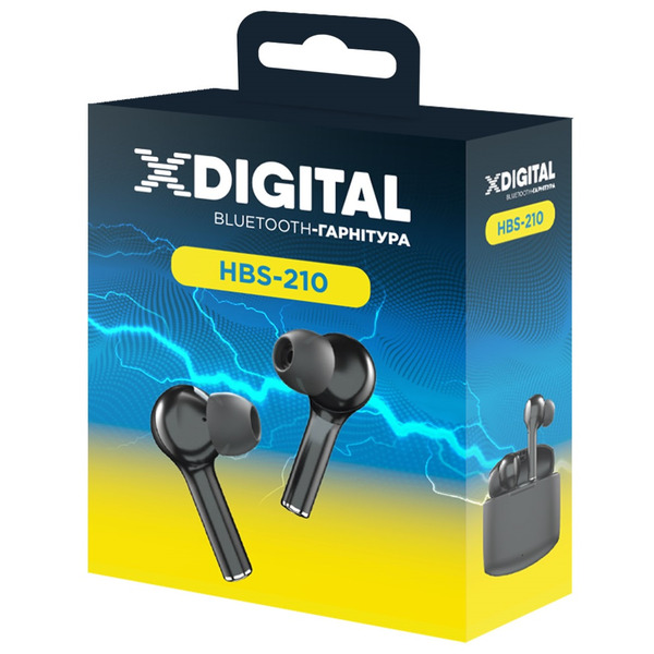Навушники X-DIGITAL HBS-210 Чорний