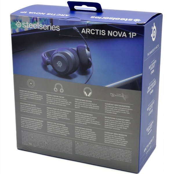 Навушники SteelSeries Arctis Nova 1P Black
